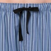 image:imageVan Heusen Mens Polyrayon Yarndye Woven Sleep Pajama PantBlue Stripe