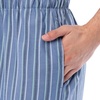 image:imageVan Heusen Mens Polyrayon Yarndye Woven Sleep Pajama PantBlue Stripe