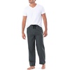 image:imageVan Heusen Mens Polyrayon Yarndye Woven Sleep Pajama PantCharcoal Heather