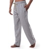 image:imageVan Heusen Mens Polyrayon Yarndye Woven Sleep Pajama PantGrey