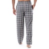 image:imageVan Heusen Mens Polyrayon Yarndye Woven Sleep Pajama PantKhaki Plaid