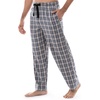 image:imageVan Heusen Mens Polyrayon Yarndye Woven Sleep Pajama PantKhaki Plaid