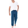 image:imageVan Heusen Mens Polyrayon Yarndye Woven Sleep Pajama PantNavy