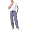 image:imageVan Heusen Mens Polyrayon Yarndye Woven Sleep Pajama PantNavyPink Check