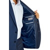 image:imageVan Heusen Mens Regular Fit Suit SeparatesBlueCharcoal Birdseye