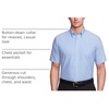 image:imageVan Heusen Mens Short Sleeve Dress Shirt Regular Fit Oxford SolidBlue