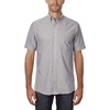 image:imageVan Heusen Mens Short Sleeve Dress Shirt Regular Fit Oxford SolidWhiteGreystoneEnglish Blue
