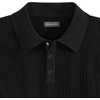 image:imageVan Heusen Mens Short Sleeve Temp Control Polo Sweater Shirt Regular Fit Button amp Snap Closure Cooling FabricBlack