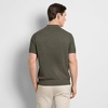 image:imageVan Heusen Mens Short Sleeve Temp Control Polo Sweater Shirt Regular Fit Button amp Snap Closure Cooling FabricCargo Khaki