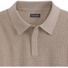 image:imageVan Heusen Mens Short Sleeve Temp Control Polo Sweater Shirt Regular Fit Button amp Snap Closure Cooling FabricLight Beige