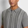 image:imageVan Heusen Mens Short Sleeve Temp Control Polo Sweater Shirt Regular Fit Button amp Snap Closure Cooling FabricMonument Heather