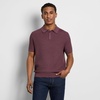 image:imageVan Heusen Mens Short Sleeve Temp Control Polo Sweater Shirt Regular Fit Button amp Snap Closure Cooling FabricPort Red