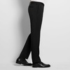 image:imageVan Heusen Mens Slim Fit Flex Flat Front PantBlack  Temp Control