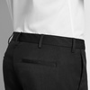 image:imageVan Heusen Mens Slim Fit Flex Flat Front PantBlack  Temp Control