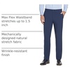 image:imageVan Heusen Mens Slim Fit Flex Flat Front PantBlue Barge