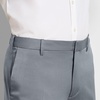 image:imageVan Heusen Mens Slim Fit Flex Flat Front PantMonument Heather  Temp Control