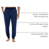 image:imageVan Heusen Mens Space Dye Knit Sleep JoggerNavy
