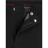 image:imageVan Heusen Mens Stain Shield Stretch Slim Fit Flat Front Dress PantJet Black
