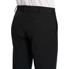 image:imageVan Heusen Mens Stain Shield Stretch Slim Fit Flat Front Dress PantJet Black