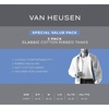 image:imageVan Heusen Mens Tank Top  5 Pack Cotton Classic AShirt UndershirtsWhite