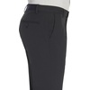 image:imageVan Heusen Mens Traveler Elastic Waist Flat Front Dress PantDress PantsBlack