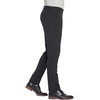 image:imageVan Heusen Mens Traveler Elastic Waist Flat Front Dress PantDress PantsBlack