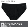 image:imageVan Heusen Mens Underwear Briefs  5 Pack QuickDry Low Rise NoFlyBlackDark Greys
