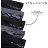 image:imageVan Heusen Mens Underwear Briefs  5 Pack QuickDry Low Rise NoFlyBlackDark Greys