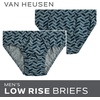 image:imageVan Heusen Mens Underwear Briefs  5 Pack Stretch Athletic Low Rise PouchDeep DiveGreysPorcelainPrint