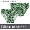 image:imageVan Heusen Mens Underwear Briefs  5 Pack Stretch Athletic Low Rise PouchGreyBlackFoliage GreenPrintCharcoal