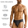 image:imageVan Heusen Mens Underwear Briefs  5 Pack Stretch Athletic Low Rise PouchTurquoise BlueBlackGreyPrintCharcoal