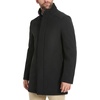 image:imageVan Heusen Mens Van Heusen Tedford Overcoat With Stand CollarBlack