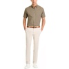 image:imageVan Heusen Mens Wrinkle Free Short Sleeve Button Down Check ShirtAluminum