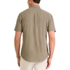 image:imageVan Heusen Mens Wrinkle Free Short Sleeve Button Down Check ShirtAluminum