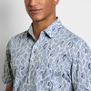 image:imageVan Heusen Mens Wrinkle Free Short Sleeve Button Down Check ShirtAshley Blue
