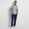image:imageVan Heusen Mens Wrinkle Free Short Sleeve Button Down Check ShirtAshley Blue