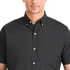 image:imageVan Heusen Mens Wrinkle Free Short Sleeve Button Down Check ShirtBlack