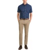 image:imageVan Heusen Mens Wrinkle Free Short Sleeve Button Down Check ShirtCarbon Blue