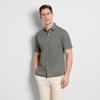 image:imageVan Heusen Mens Wrinkle Free Short Sleeve Button Down Check ShirtDusty Olive