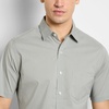 image:imageVan Heusen Mens Wrinkle Free Short Sleeve Button Down Check ShirtIceberg Green  Solid