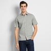 image:imageVan Heusen Mens Wrinkle Free Short Sleeve Button Down Check ShirtIceberg Green  Solid