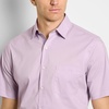 image:imageVan Heusen Mens Wrinkle Free Short Sleeve Button Down Check ShirtLavendula  Solid