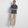 image:imageVan Heusen Mens Wrinkle Free Short Sleeve Button Down Check ShirtNavy Black Iris