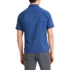 image:imageVan Heusen Mens Wrinkle Free Short Sleeve Button Down Check ShirtNavy Iris  Solid