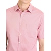 image:imageVan Heusen Mens Wrinkle Free Short Sleeve Button Down Check ShirtPink Nectar