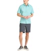 image:imageVan Heusen Mens Wrinkle Free Short Sleeve Button Down Check ShirtPorcelain