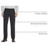 image:imageVan Heusen Mens Wrinkle Free Stretch Flat Front Dress PantBlack
