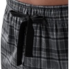 image:imageVan Heusen mens Silky Fleece Sleep Pajama PantCharcoal Plaid
