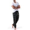 image:imageVan Heusen mens Silky Fleece Sleep Pajama PantDark Green