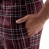 image:imageVan Heusen mens Silky Fleece Sleep Pajama PantDark Red Plaid